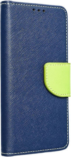 Wallet Synthetic Leather Navy Blue (Galaxy S22)
