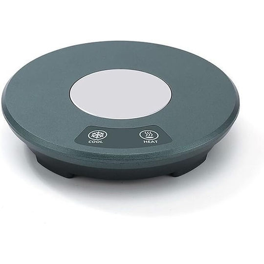 Cup Warmer Cooler Beverage Container Usb Charging Portable Stainless Steel Dual Function Green