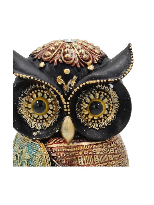 Keskor Decorativă Bufniță din Polirășină 9x9x17.5cm 1buc