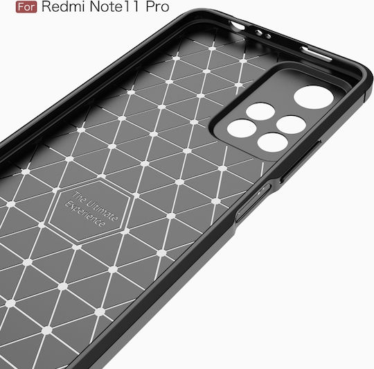 Back Cover Σιλικόνης Μαύρο (Redmi Note 11 Pro Plus)