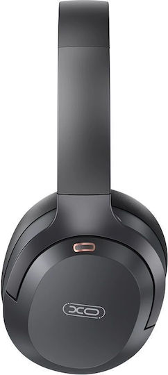 XO BE53 Bluetooth Wireless Over Ear Headphones with 55 hours of Operation Black