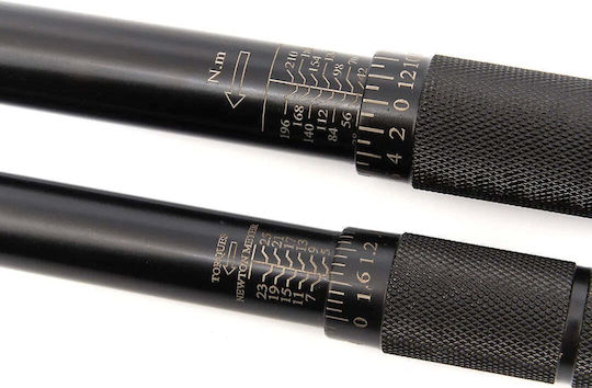 HBM Machines Cheie dinamometrică Caroiaj 1/4" Cuplu 5-5 Nm cu Lungimea 12.5buc