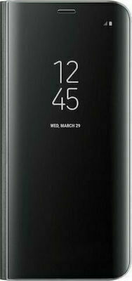 Powertech Book Plastic Negru (Galaxy A21s)