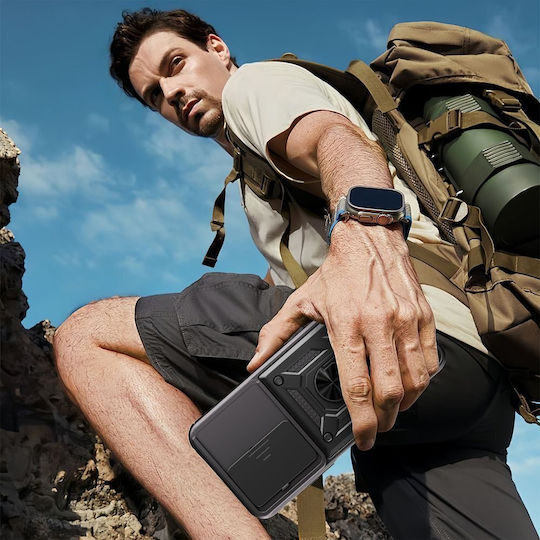 Tech-Protect Camshield Pro Задна корица Силикон / Пластмаса Черен (Xiaomi Redmi 15C)