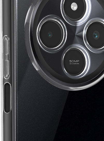 Carcasă Mayaxess Rezistentă la Șocuri Xiaomi Redmi 14c Colțuri Întărite Transparentă