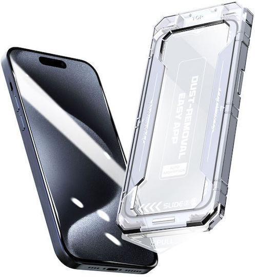 Mobile Origin Закалено стъкло Черен (iPhone 17 / 17 Pro / 16 Pro)