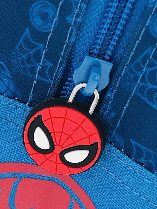 Spiderman School Bag Trolley Elementary, Elementary Blue