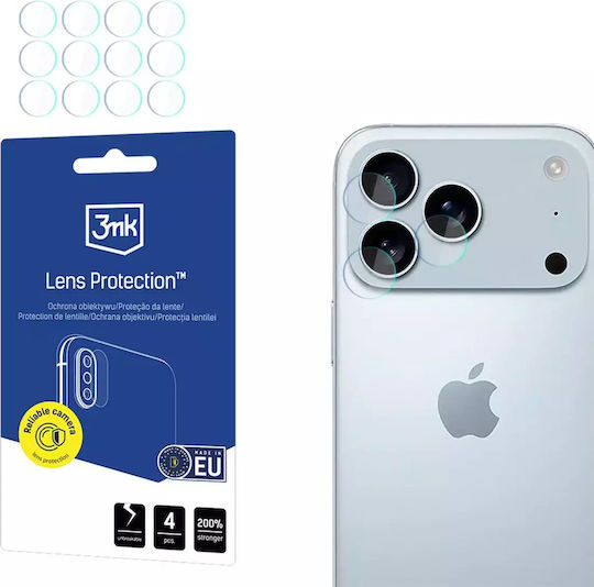 3MK Lens Protection Kameraschutz Membrane Transparent für das Apple iPhone 17 Pro Max