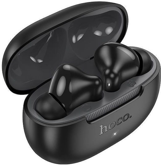 Hoco EQ24 In ear Bluetooth хендсфри Слушалки с Кутийка за Зареждане Черен