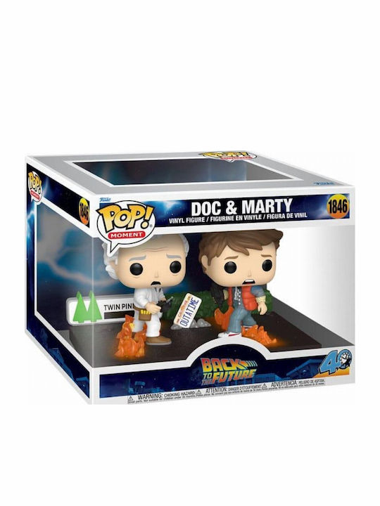 Funko Pop! Momente Filme: Zurück in die Zukunft - Doc & Marty 1846