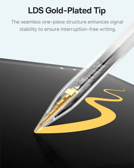 Baseus Smooth Writing 3 Digital Touch Stylus for iPad in White color P80080805213-00