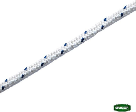 Grasher Σχοινί Πλεκτό 6mm 1m Πολυεστερικό