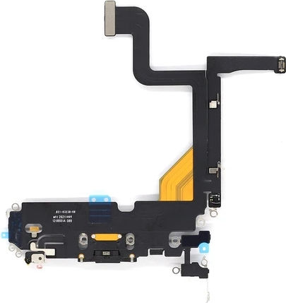 Kabel mit Anschluss zum Aufladen in Schwarz Farbe für iPhone 13 Pro