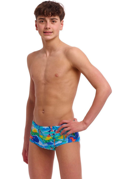 Funky Trunks Kids Swimwear Swim Briefs Blue