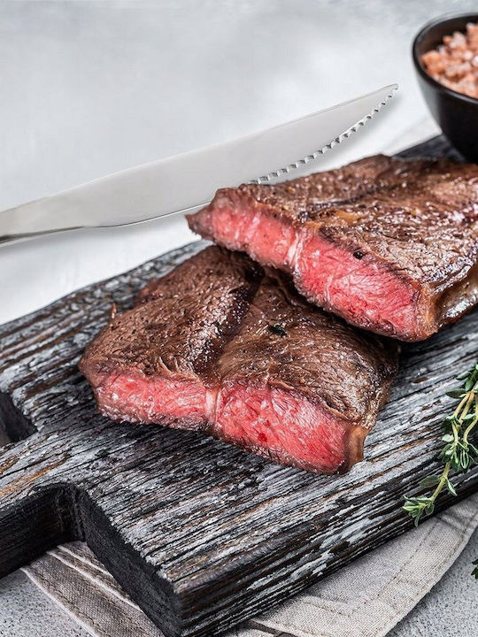 Lumarko Μαχαίρια Steak από Ανοξείδωτο Ατσάλι 2τμχ