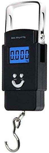 Cântar Electronic Cântar Portabil Capacitate 40 Kg Negru