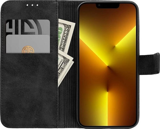 TENDER Buchen Sie Synthetisches Leder Schwarz (Redmi Note 12 Pro 5G)