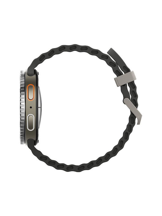 Spigen Bezel Tune Diver in Black color for Galaxy Watch 8 (44mm)