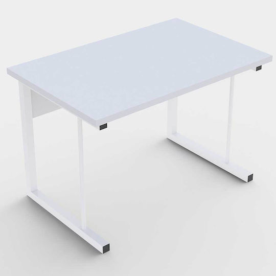 Bakaji Metal Microwave Oven Stand 54x35x35cm White
