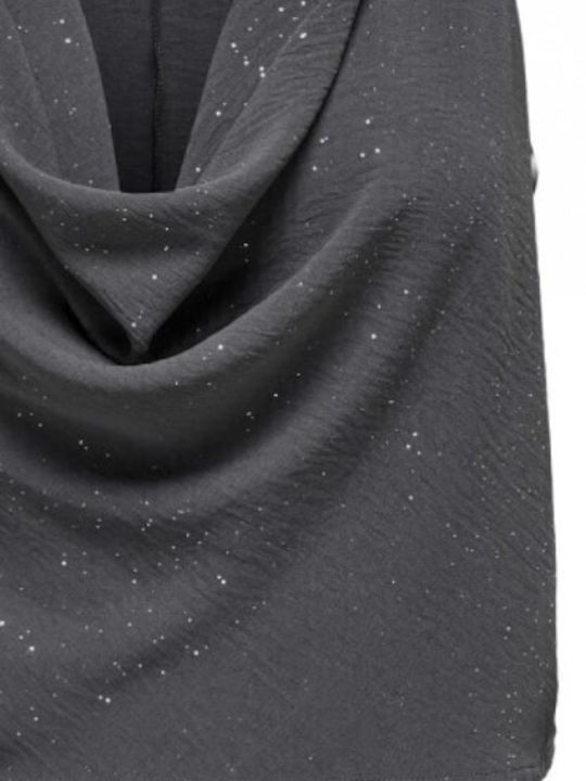 Damen Bluse Ärmellos Gray