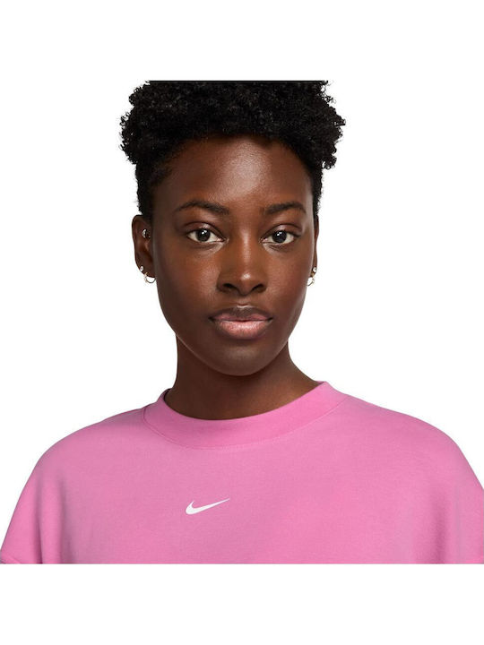 Graphic Damen Bluse Rosa