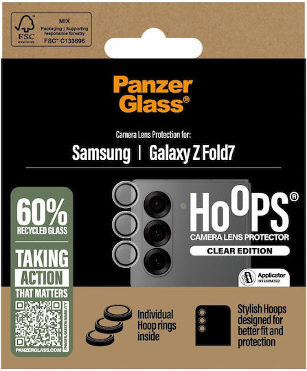 PanzerGlass Hoops Προστασία Κάμερας Tempered Glass Διάφανο για το Samsung Galaxy Z Fold7