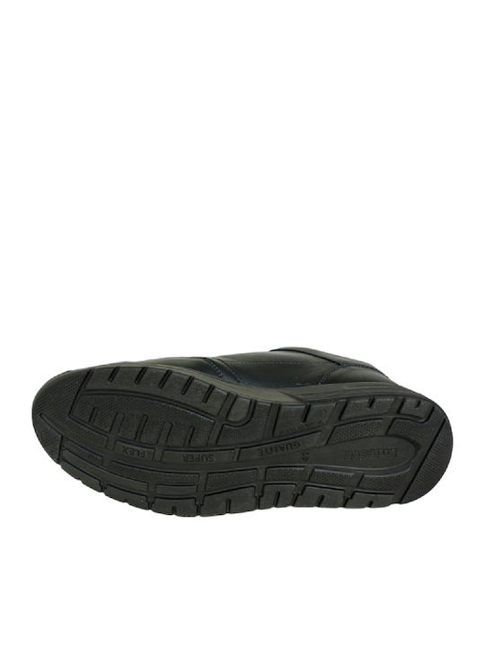 Ανδρικά Sneakers Μαύρο Δέρμα