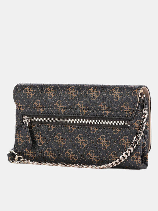 Flap Organizer Women's Flap Bag Brown