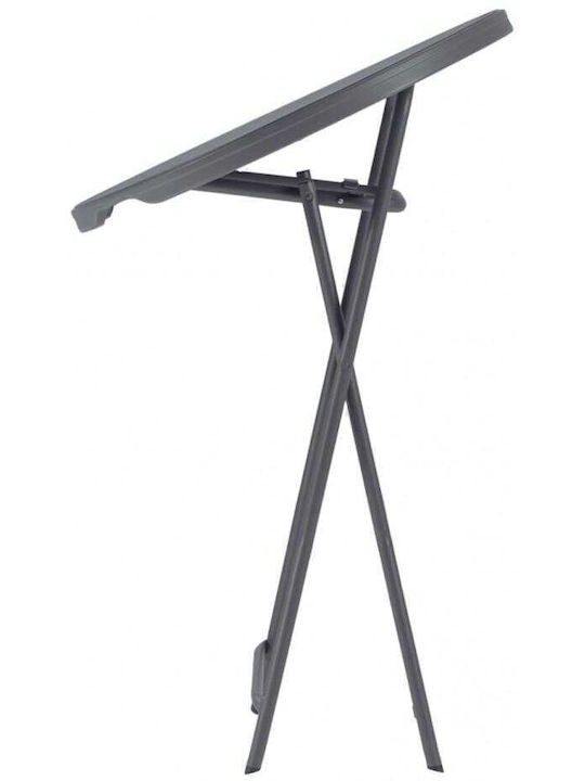 Tisch Bar für kleine Außenbereiche Zusammenklappbar Cocktail 80 81x81x110cm