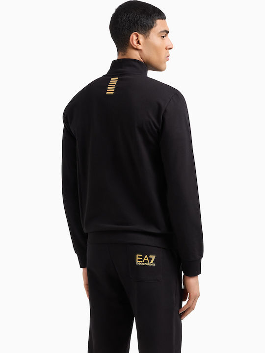 Sweatshirts Für Herren Ζακέτα Schwarz