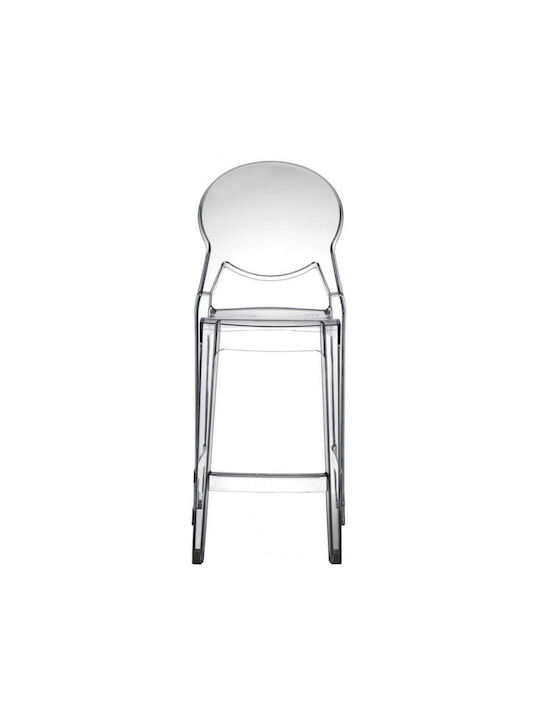 Igloo 64/75 Stool Bar - Seat height 65cm, 183 - Transparent Smoked