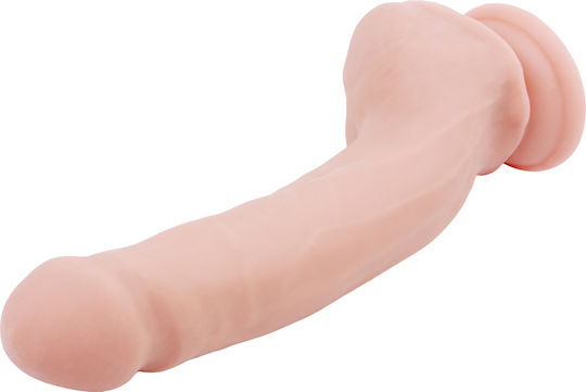 Chisa Novelties Carnal Pleasure Glass Dildo with Balls and Suction Cup Flesh 23.5cm