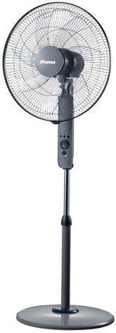 Primo Ανεμιστήρας Ορθοστάτης 40W Διαμέτρου 45.72cm με Τηλεχειριστήριο Μαύρος