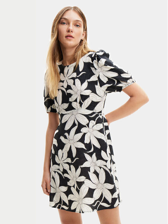 Rochie De Vară Pentru Femei Mini Rochie-Cămașă Neagră