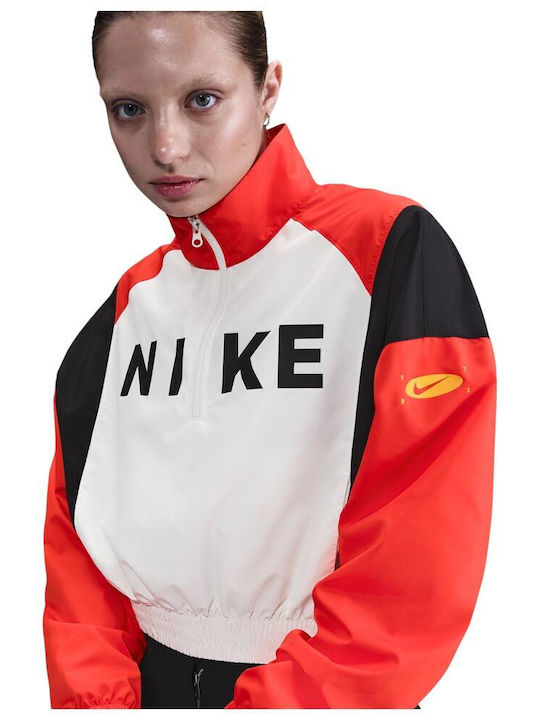 Sportswear Women's Lifestyle Jacket for Winter White