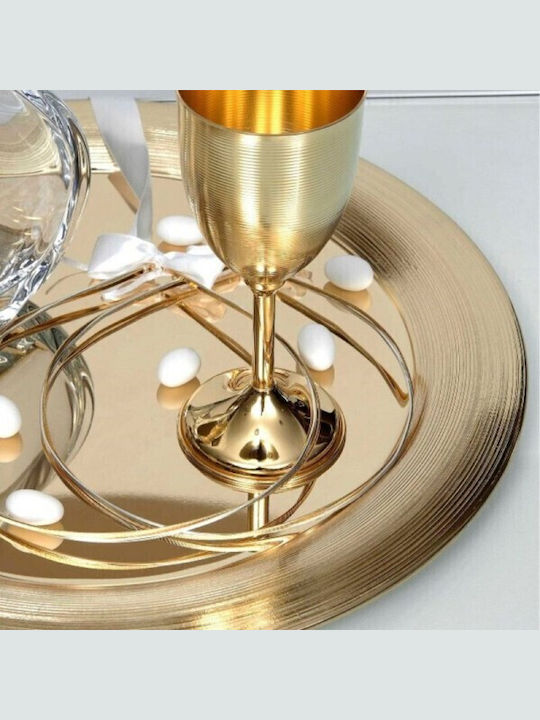 Pantazelos Creations Σετ Κουμπάρου Inox 3τμχ
