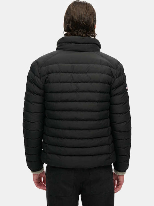 Fuji Μπουφάν Puffer Μαύρο