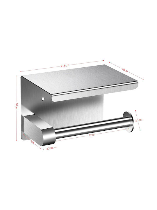 Verk Group Wall-mounted Paper Holder Silver