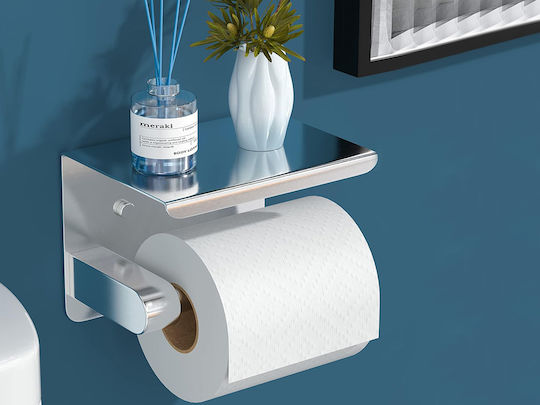 Verk Group Wandmontiert Papierhalter Silber