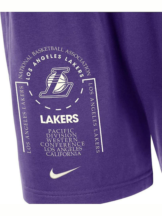Los Angeles Lakers Bermudă Sportivă de Bărbați Violet