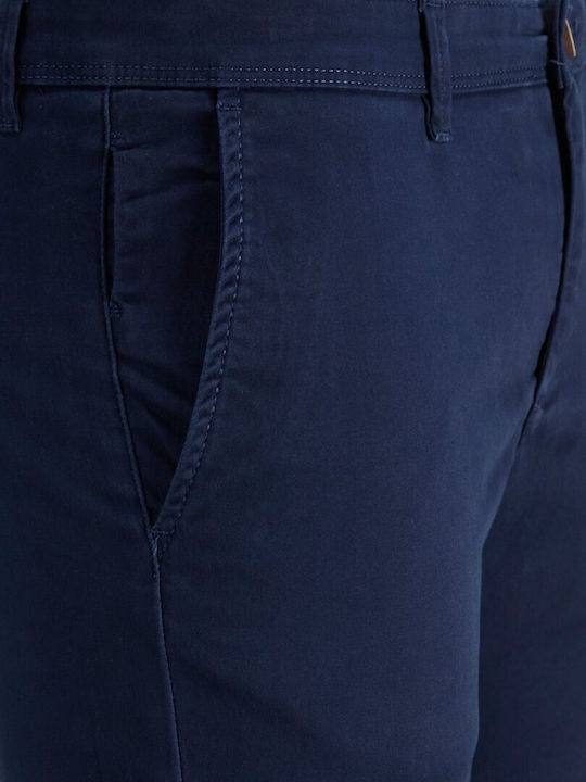 Trousers Chino in Slim Fit Navy Blazer