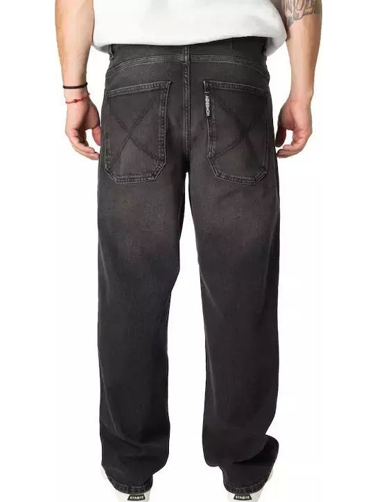 X-tra Παντελόνι σε Baggy Γραμμή Dirty Black