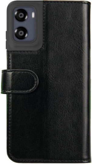Rosso Element Pu Wallet Piele artificială / Silicon Negru (Motorola Moto G05, Motorola E15)