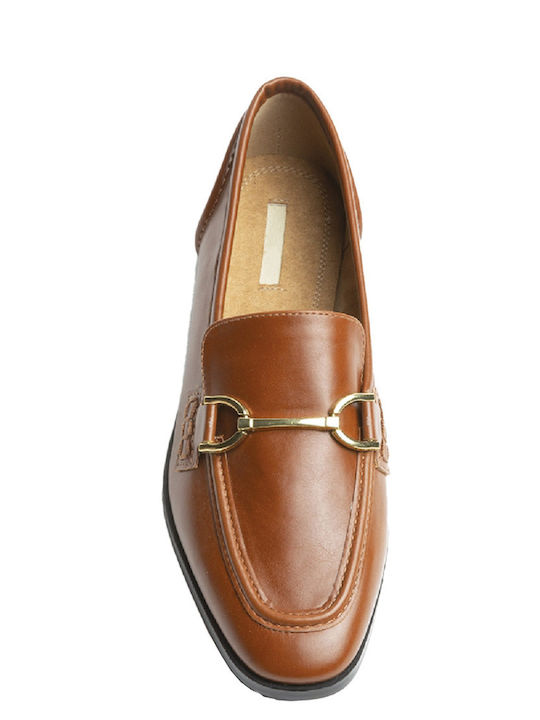 Women's Moccasins in Tabac Brown Color