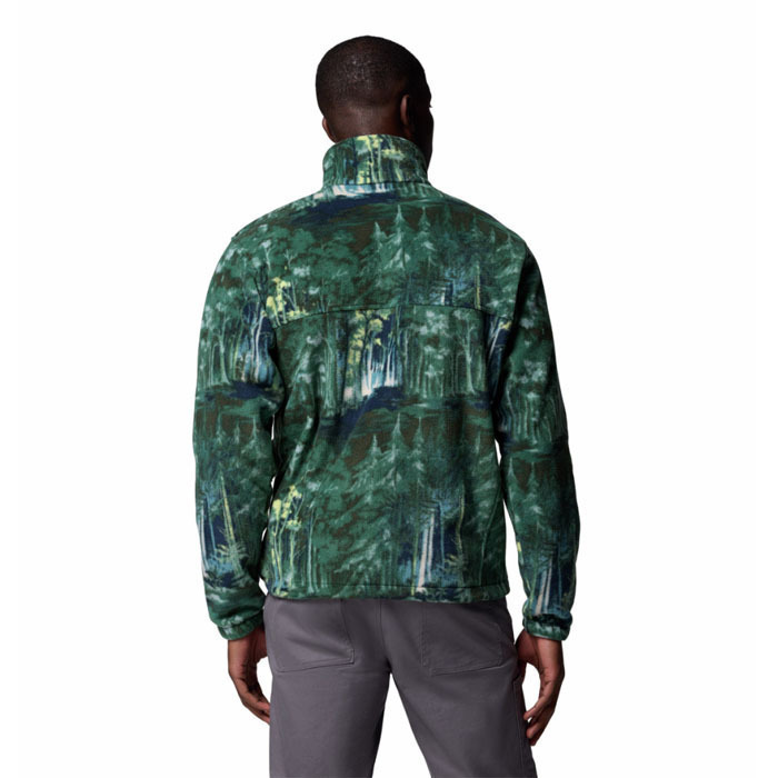 Columbia Steens Mountain Men's Fleece Cardigan Green 1478231-375