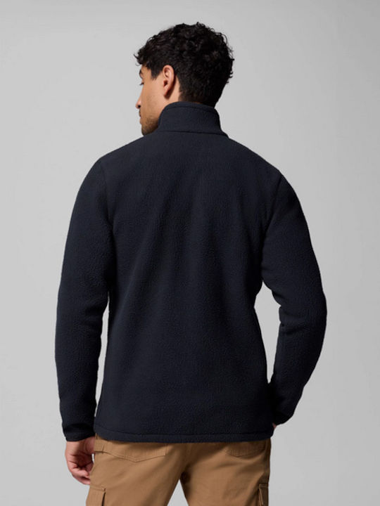 Ridge Ανδρική Ζακέτα Fleece Μαύρη