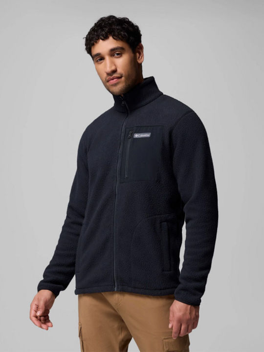 Ridge Ανδρική Ζακέτα Fleece Μαύρη