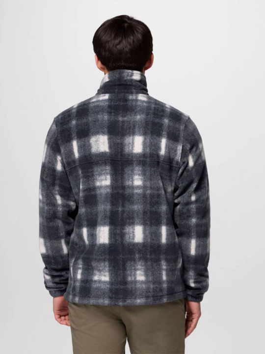 Steens Mountain Men's Fleece Cardigan Gray