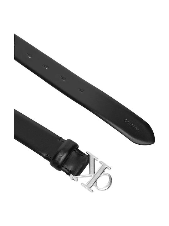 Leather Women's Belt Black
