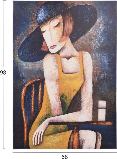 HomeMarkt Gobi Painting on Canvas 68x98cm